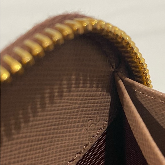 PRADA Saffiano Leather Zippy Wallet - Picture 3 of 14